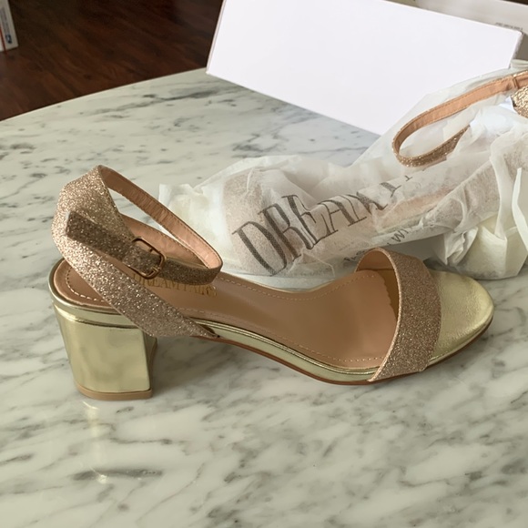 Claire - Enchanting Golden Dreams Shoes main image 1